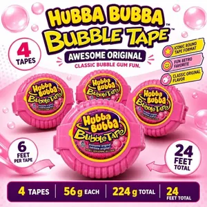 4 HUBBA BUBBA BUBBLE TAPE 56G
