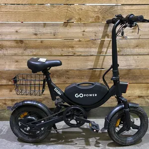 GOPOWER DASH EBIKE WITH KEY *IGNITION WIRE IS CUT/NO CHARGER/WORKING CONDITION UNKNOWN*