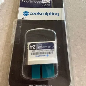 COOLSCULPTING  COOLSMOOTH PRO CARD C/W, 23 CYCLES REMAINING