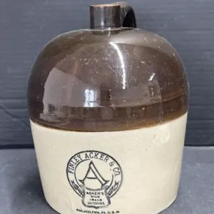 Antique Stoneware Jug - Finley Acker & Co. High