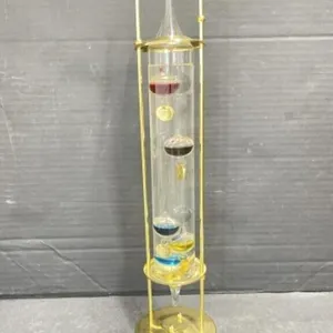 Galileo Thermometer, 17 " tall