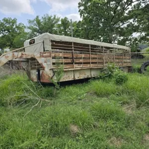 1983 Gooseneck Trailer 20x6 Canvas Top Cover