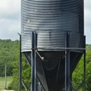 Bulk Grain Bin Overhead - no Auger