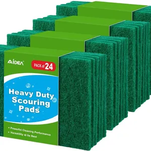 MISSING AIDEA Heavy Duty Scouring Pads, 23 Pack