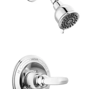 Delta Bt13210 2-Spray Shower Faucet Set Chrome