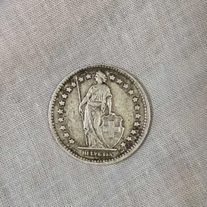 1944 1 Franc. Switzerland. Coin. A1-6
