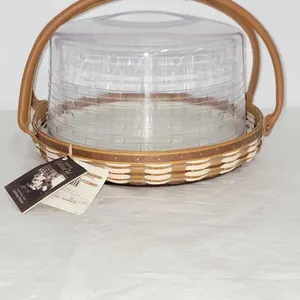 LONGABERGER COLLECTORS CLUB CELEBRATE BASKET FAMILY TOGETHER SERIES CUPCAKE TOTE #911572 RARE. NEW with Tags. Approximately 13.5" diameter x 7"