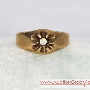 14K Gold Ring. Size 10.5. 5.5g. Reserve Only $300. O
