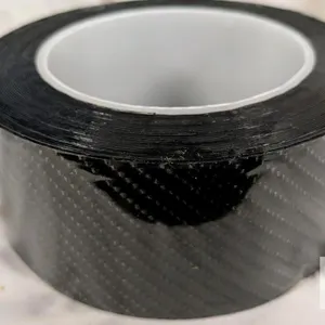 Carbon Fiber Door Guard & Paint Protection Tape Roll.  2" x 394"