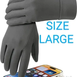 New Size LARGE Unisex Ozero Waterproof Weatherproof Touchscreen Gloves, Riding, Biking, Running, Cycling +