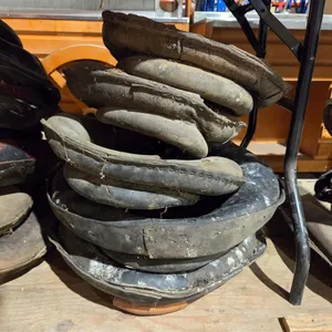 Approx. (5) Assorted Leather Horse Collars
 UNRESERVED