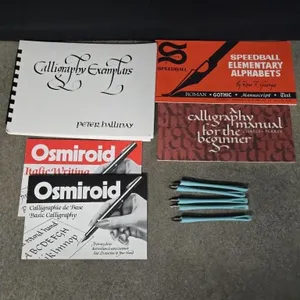 5 Calligraphy Booklets from 1980