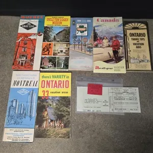Canada Travel Ephemera ca 1963