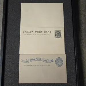 1 cent Queen Victoria Can. Post Cards ca 1900
