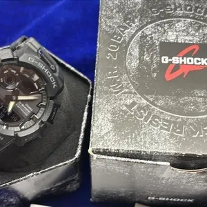 Casio G-Shock Wristwatch in box with tin watch