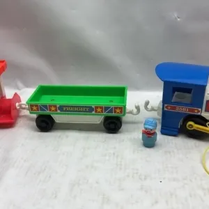 Vintage Fisher Price Train set toy