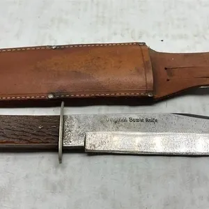 Vintage Original Bowie Knife Gudedge Germany