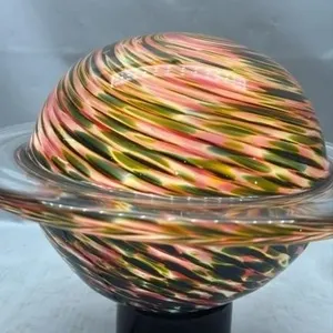 Art Glass Murano Style Large Desk shelf lamp