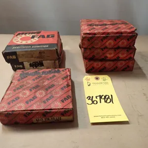 Lot of (6) FAG Bearings