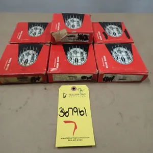 Lot of (7) White Bearings