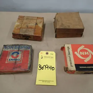 Lot of (5) Assorted Bearings