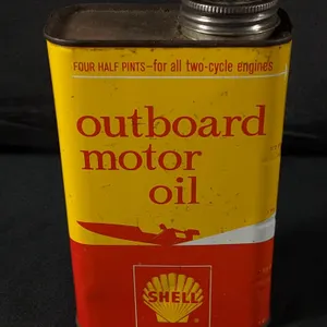 QUART SHELL OUTBOARD MOTOR OIL CAN