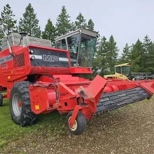 1995 Massey Ferguson 850 Combine w/Header, 2300hrs *Located off-site 35min SW of Barrhead near Cherhill - Contact 780-674-0695 (OS-S2220)