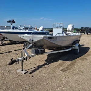 1991 Lifetimer 17' Jet Aluminum River Boat 2H64619 w/150 hp Evinrude, 18' EZ Loader Trailer, Color ?, VIN 1ZE1FEV19LAF23355 (P10-R?-S2131)