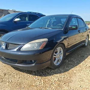 2004 Mitsubishi Lancer Car, 2.4L, km, Black, VIN JA3AJ66F24U602315 (P10-?-S2195)