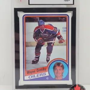 1984-85 TOPPS #51 Wayne Gretzky : Oilers (Certified KSA 7.5 NM+)