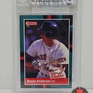1988 Donruss Rookies #14 Brady Anderson : 2001 Donruss Anniv. Originals (Certified Beckett 9 MINT)