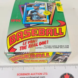 1990 Topps Baseball Picture Cards : Bubble Gum (Unopened)