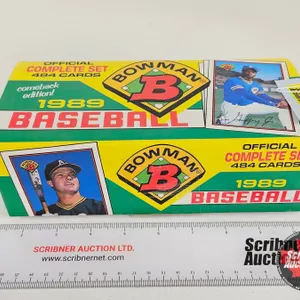 1989 Baseball Official Complete Set : Bowman