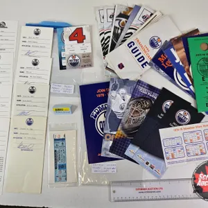 Vintage Oilers Collectors Group : Incl. - Training Camp Guides - Player Game Passes - Ticket - Sched
