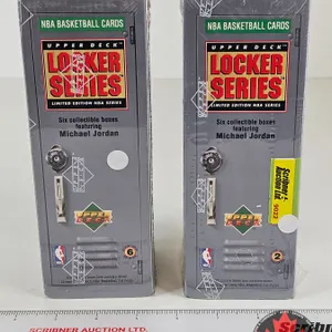 NBA Basketball Cards Upper Deck Locker Series (2) : Limited Edition NBA Series Six Collectible Boxes