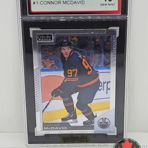 2020-21 OPC Platinum #1 Connor McDavid : Oilers (Certified KSA 10 GEM MINT)