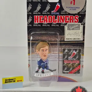 Headliners Signature Series Figure : #1 Wayne Gretzky - Oilers (Corinthian 1996)