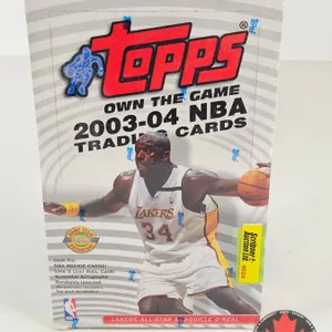 2003-04 NBA Trading Cards Topps : Lakers All-Star Shaquille O'Neal (Unopened) (Certified NBA)
