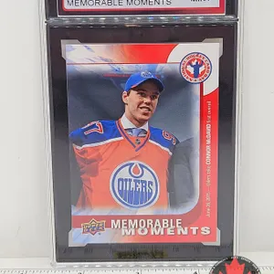 2016-17 UD NHCD #CAN16 Connor McDavid : Oilers Memorable Moments (Certified KSA 9 Mint)