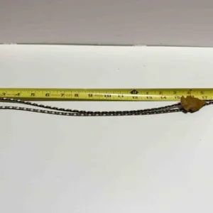Men's Leather Bolo Tie w/Native Arrowhead Slide