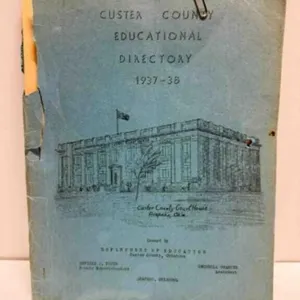 Custer County Educational Directory 1937-38