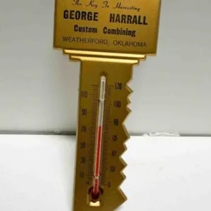 Advertising Thermometer George Harrall Custom Com