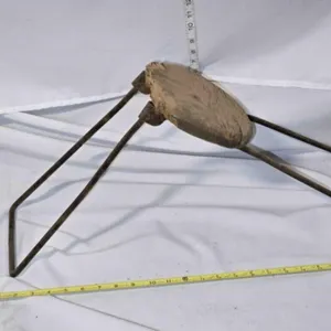 Primitive folding stool