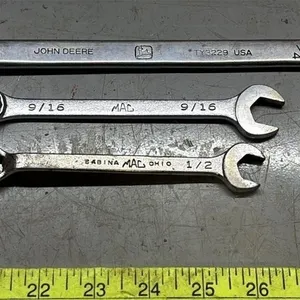 3/4� John Deere Wrench & 2 MAC Wrenches.