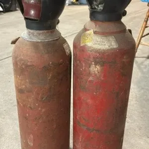 2 Tanks Unknown Contents.