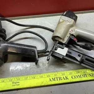 Heat Gun & Brad Nailer.