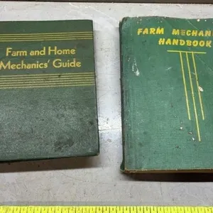 2 Vintage Farm Mechanic�s Handbooks. 1943 & 1946.