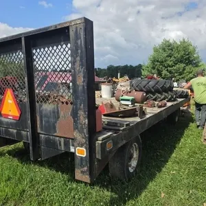 Steel bed hay wagon, no contents