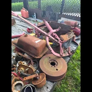 Lot of Assorted Rusty Metal Parts and Components