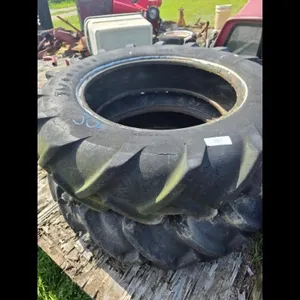 Tractor Tires with Rims - Set of 3